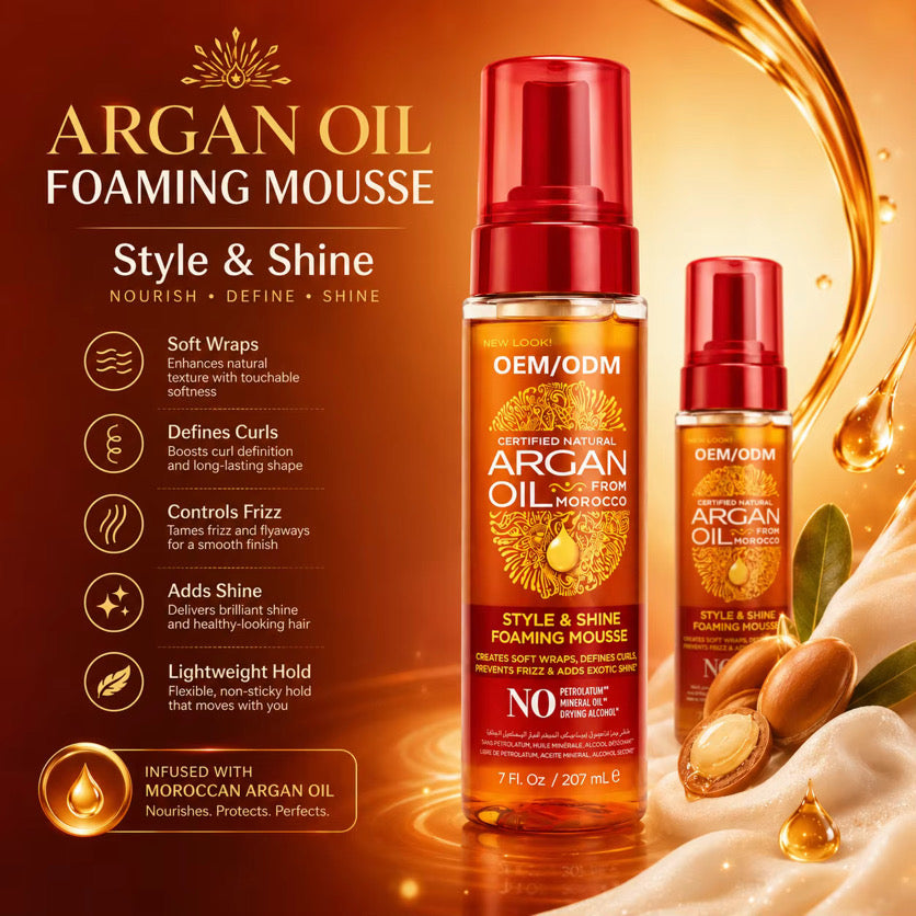 Argan Oil Hair Mousse
